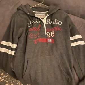 Women’s Colorado Avalanche Vintage style hoodie